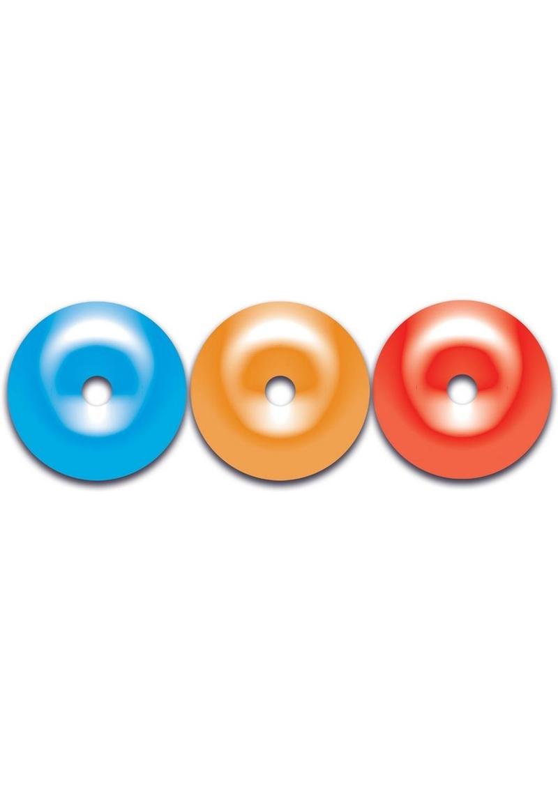 Liquored Up Gummy Pecker Rings Assorted Colors Assorted Flavors