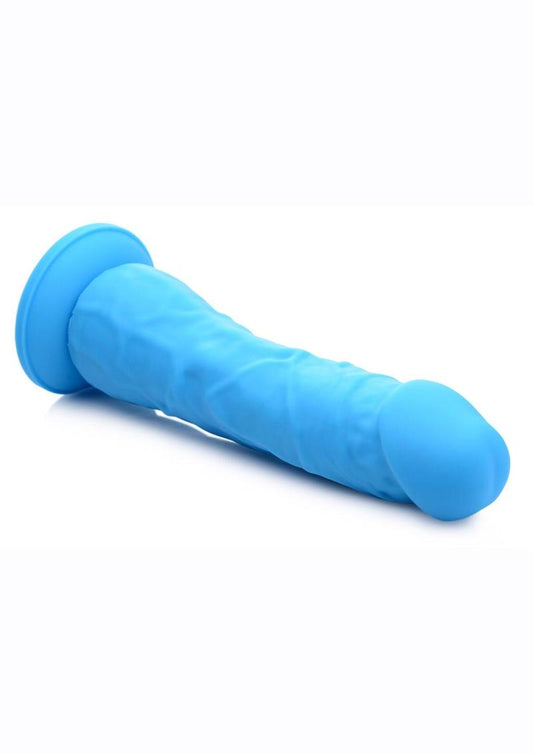 Lollicock Silicone Dildo - Berry/Blue - 7in