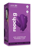 Love Distance Reach G App Controlled Rechargeable Silicone Wearable Vibrator