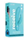 Love Distance Receive App Controlled Silicone Rechargeable Rabbit Vibrator