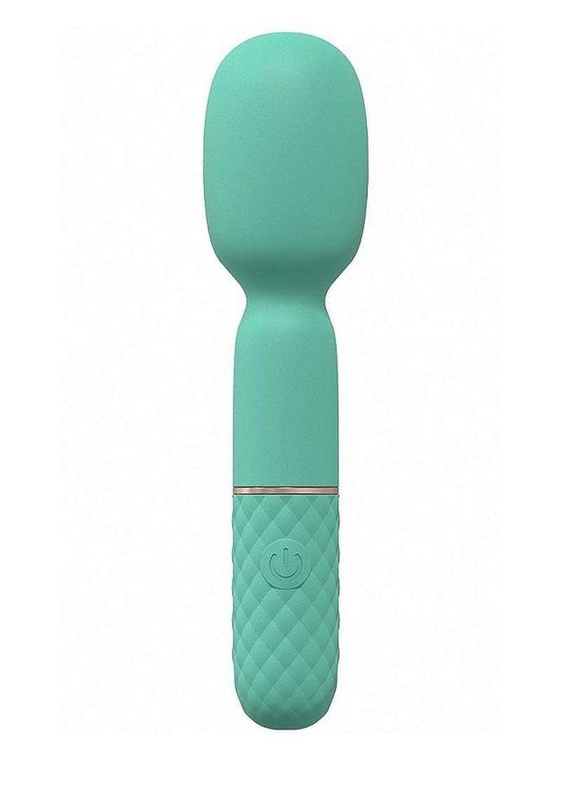 Loveline Bella Rechargeable Silicone Mini Wand - Green