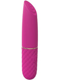 Loveline Beso Silicone Rechargeable 10 Speed Vibrating Mini Lipstick Vibe