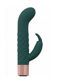 Loveline Devotion Silicone Rechargeable 10 Speed Mini Rabbit - Forest - Green