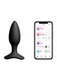 Lovense Hush 2 Rechargeable App Compatible Silicone Vibrating Anal Plug