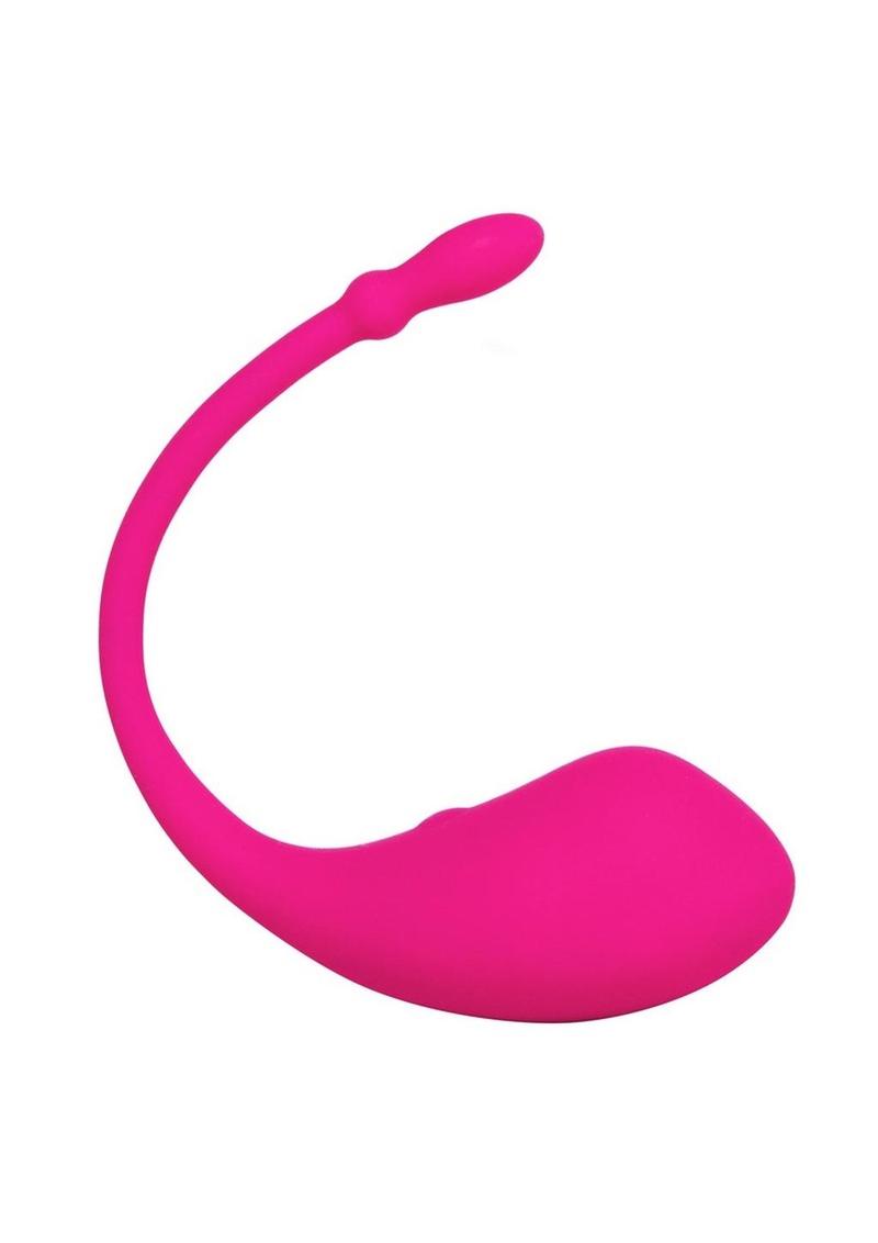 Lovense Lush App Compatible Silicone Bullet Vibrator - Pink