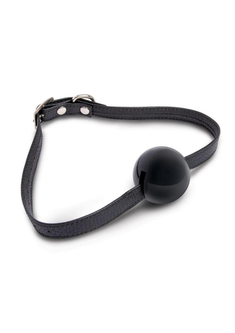 Lux Fetish Hogtie and Ball Gag Kit - Black - 7 Piece