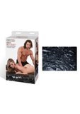 Lux Fetish Vinyl Bed Sheet Black California King Size