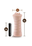 M For Men Angie Vibrating Masturbator with Bullet - Mouth