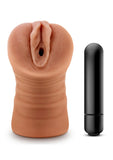 M For Men Julieta Vibrating Masturbator with Bullet - Pussy