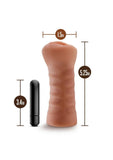 M For Men Sofia Vibrating Masturbator with Bullet - Pussy