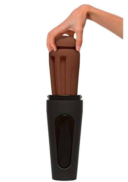 Main Squeeze Aidra Fox Ultraskyn Masturbator - Pussy - Caramel