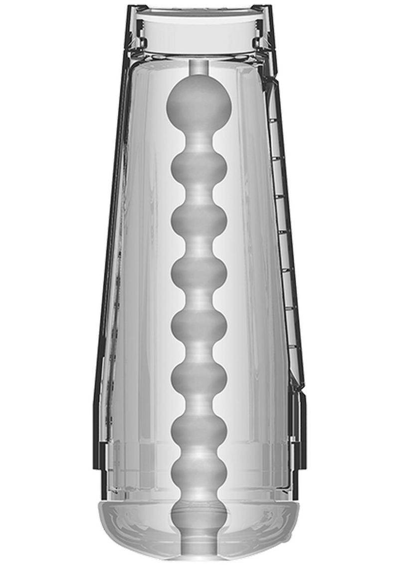 Main Squeeze Optix Ultraskyn Masturbator - Clear/Crystal