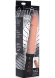 Master Series 8x Auto Pounder Rechargeable Silicone Vibrating and Thrusting Dildo with Handle