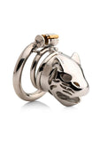 Master Series Caged Cougar Stainless Steel Locking Chastity Cage