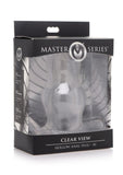 Master Series Clear View Hollow Anal Plug