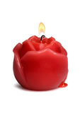 Master Series Flaming Rose Rose Drip Candle - Red