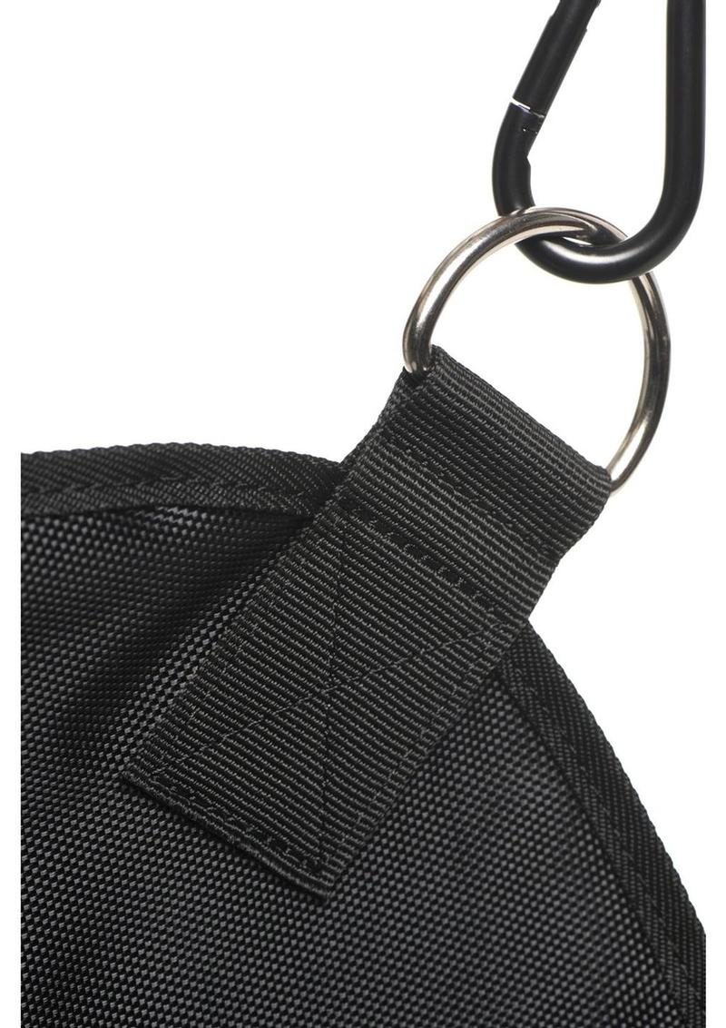 Master Series Nylon Sex Sling - Black