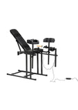 Master Series Obedience Chair with Sex Machine