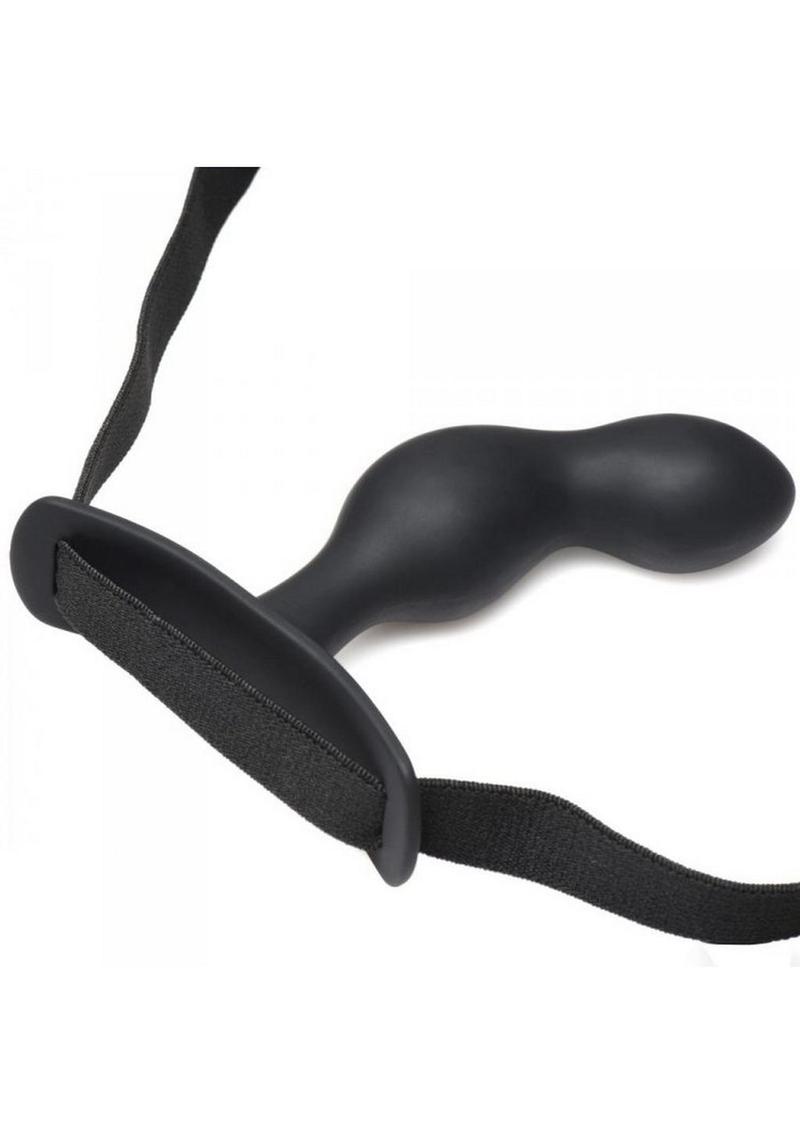 Master Series P-Spot Plugger Trainer Silicone Anal - Black - 3 Piece/Set
