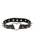 Master Series Spiked Heart Choker