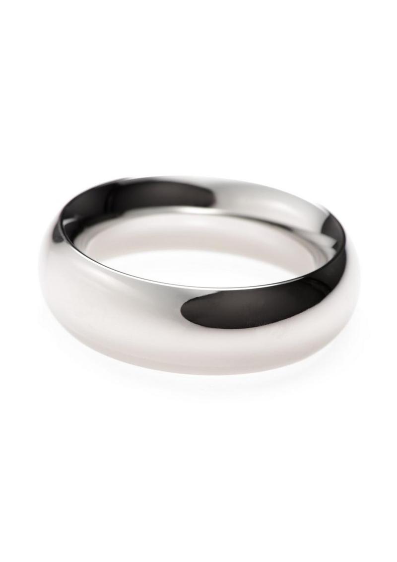 Master Series Stainless Steel Cock Ring - Silver - 1.75in