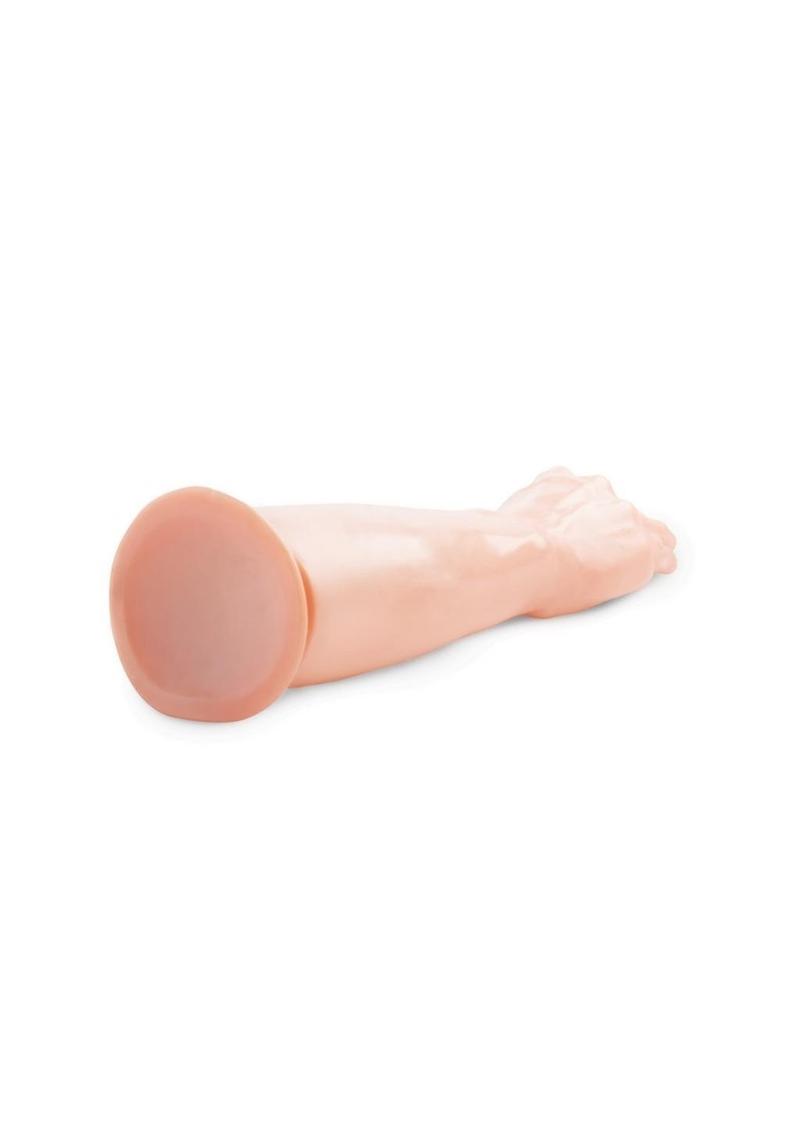 Master Series The Fister Hand and Forearm 15in Dildo - Flesh/Vanilla - XLarge