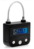Master Series The Key Holder Time Lock - Rechargeable - Black