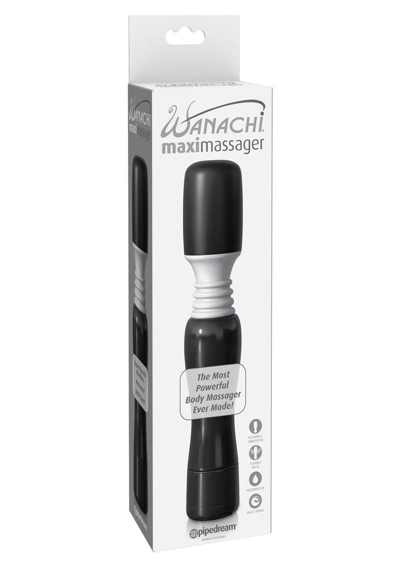 Maxi Wanachi Wand Massager - Black