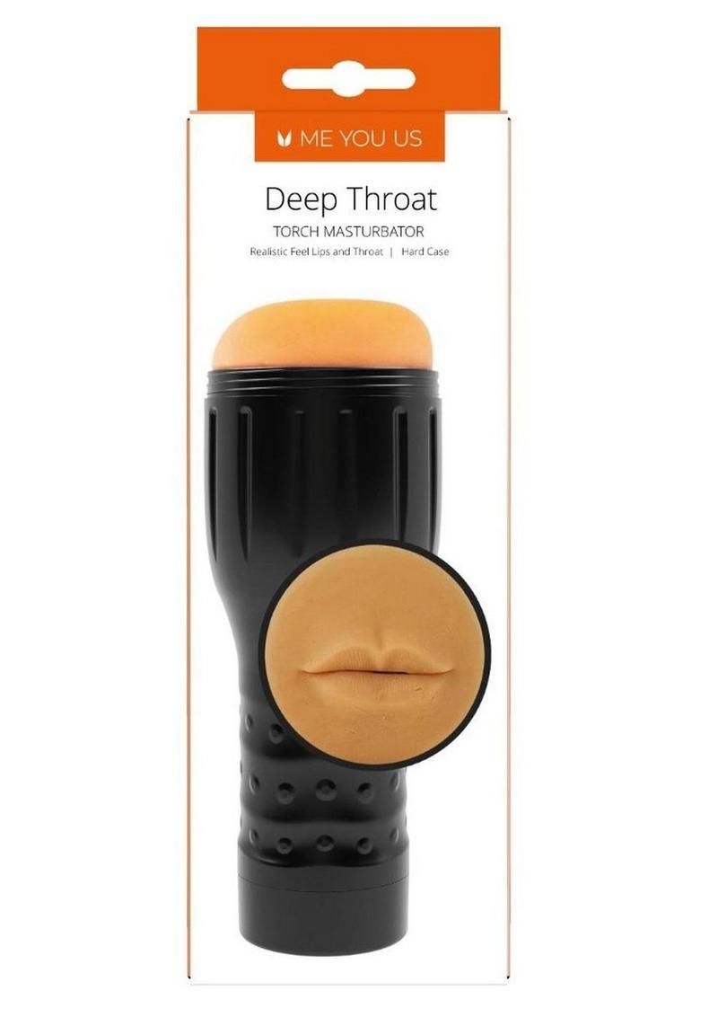 ME YOU US Deep Throat Torch Masturbator - Mouth - Vanilla