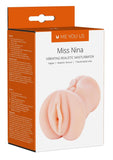 ME YOU US Miss Nina Premium Vibrating Realistic Masturbator - Pussy