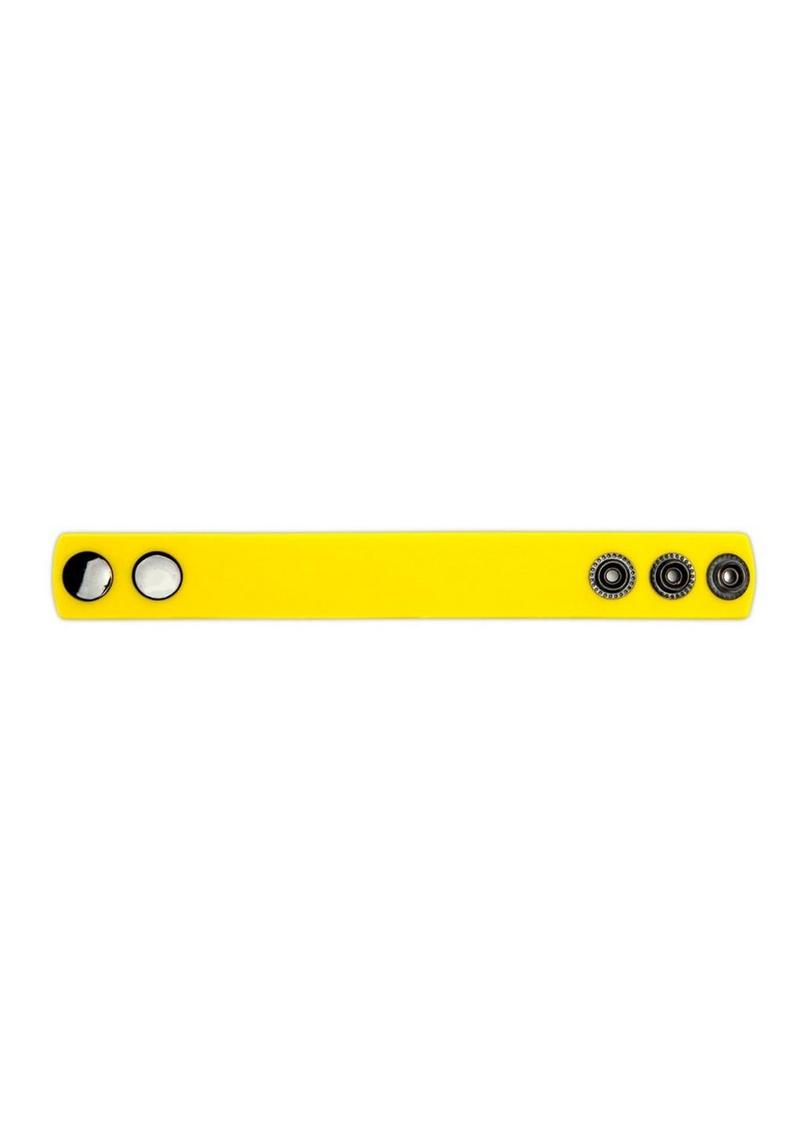 ME YOU US Silicone Cock Strap - Yellow