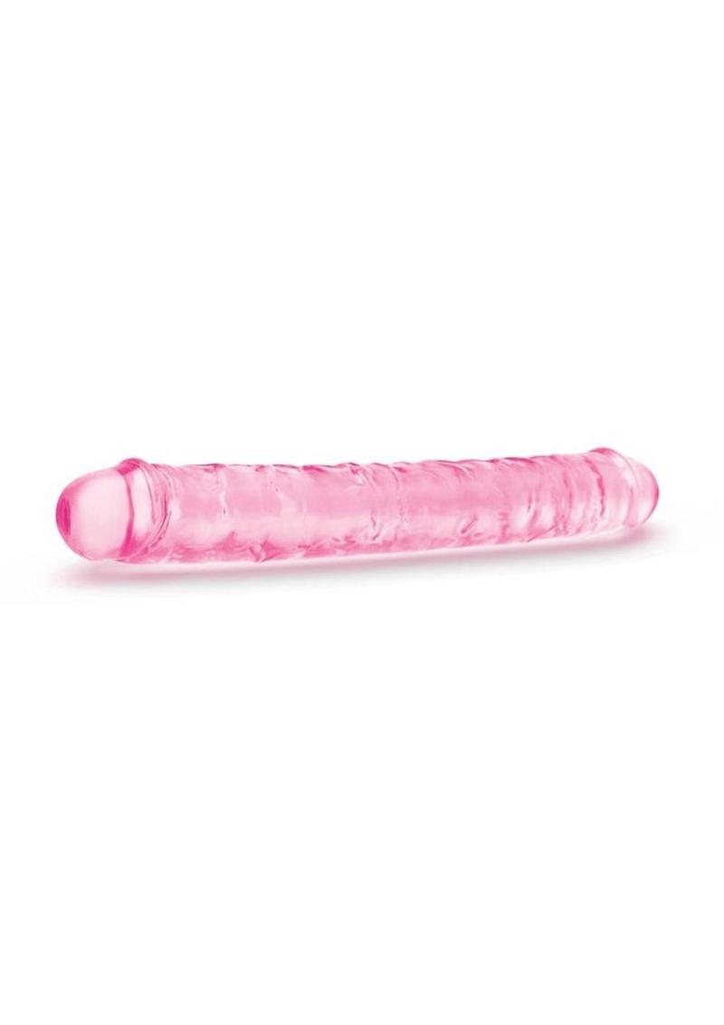 ME YOU US Ultracock Jelly Double Ender - Pink - 12in