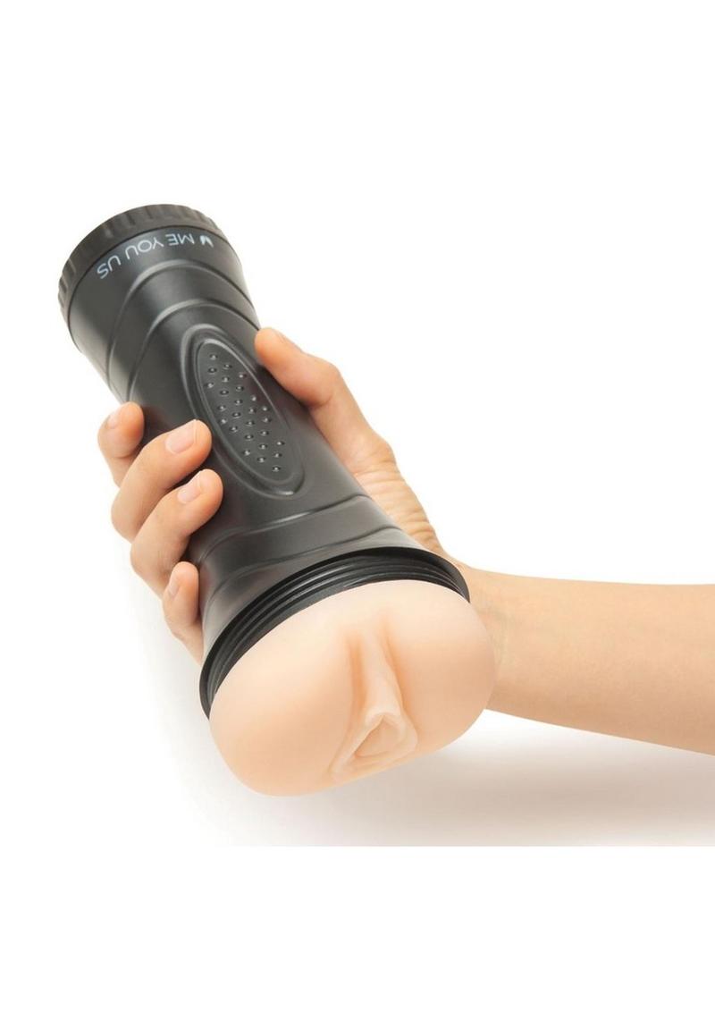 ME YOU US Ultrastroker V1 Masturbator - Pussy - Vanilla