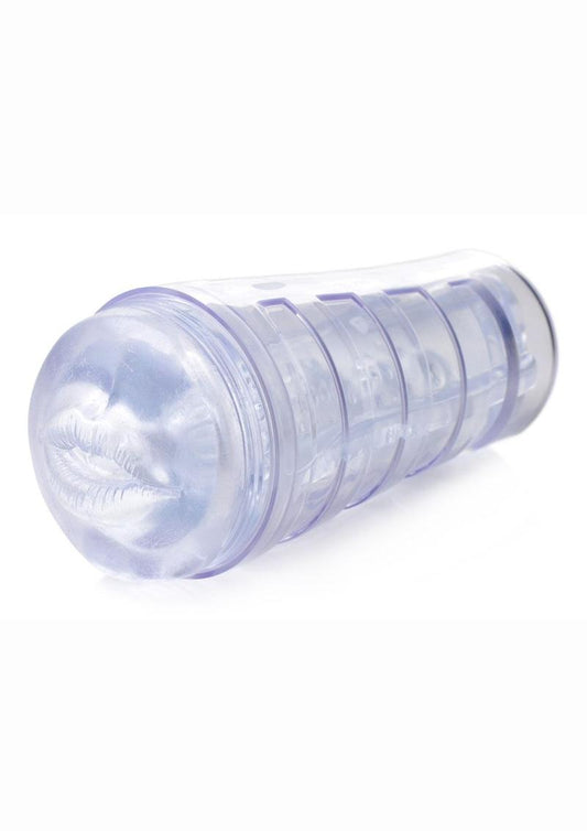 Mistress Deluxe Mouth Stroker - Clear