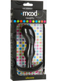 Mood Naughty 2 Silicone Anal Plug - Black - Large