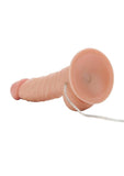 Mr Just Right Vibrating Dildo with Bullet - Vanilla - 5.25in