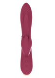 Mystique Venus Rechargeable Silicone Vibrator - Eggplant Purple/Purple