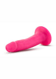 Neo Dual Density Dildo - Neon Pink/Pink - 6in