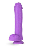 Neo Elite Silicone Dual Density Dildo with Balls