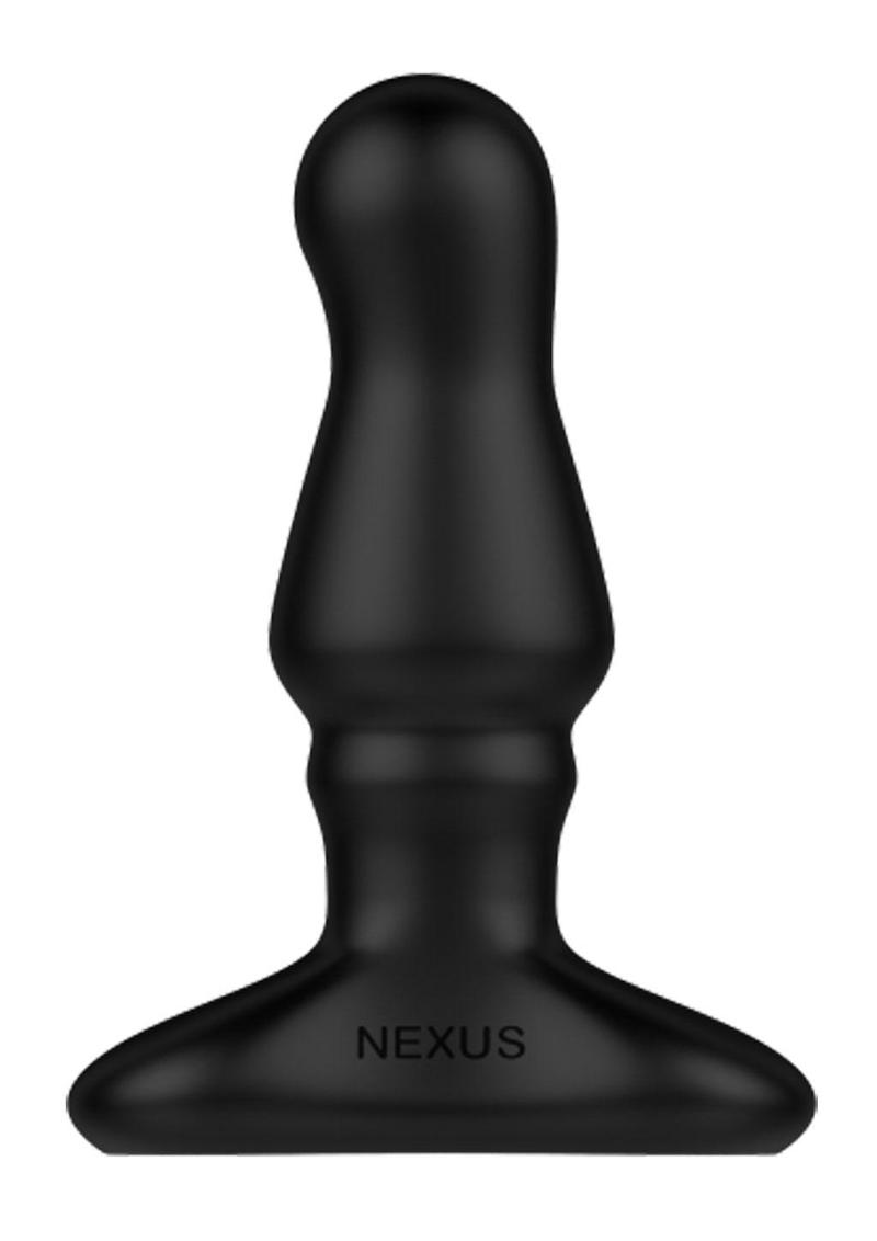 Nexus Bolster Rechargeable Silicone Vibrating Prostate Plug - Black