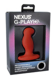 Nexus G-Play+L Rechargeable Silicone G-Spot and P-Spot Vibrator