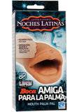 Noches Latinas Boca Amiga Para LA Palma Ultraskyn Masturbator - Mouth - Caramel