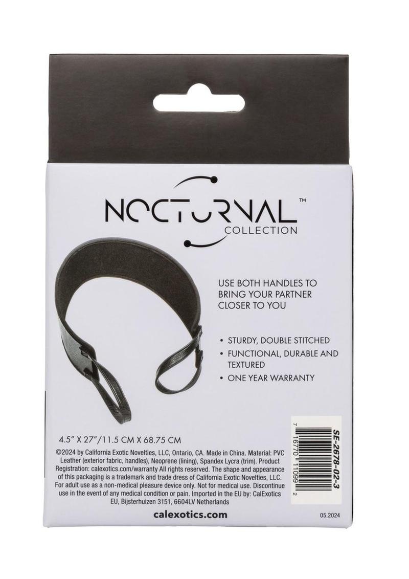 Nocturnal Collection Doggy Style Strap - Black