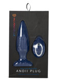 Nu Sensuelle Andii Rechargeable Silicone Plug with Roller Motion