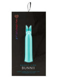 Nu Sensuelle Bunnii Rechargeable Silicone Vibrator - Teal