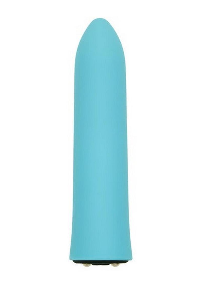 Nu Sensuelle Point Rechargeable Silicone Bullet - Blue/Teal