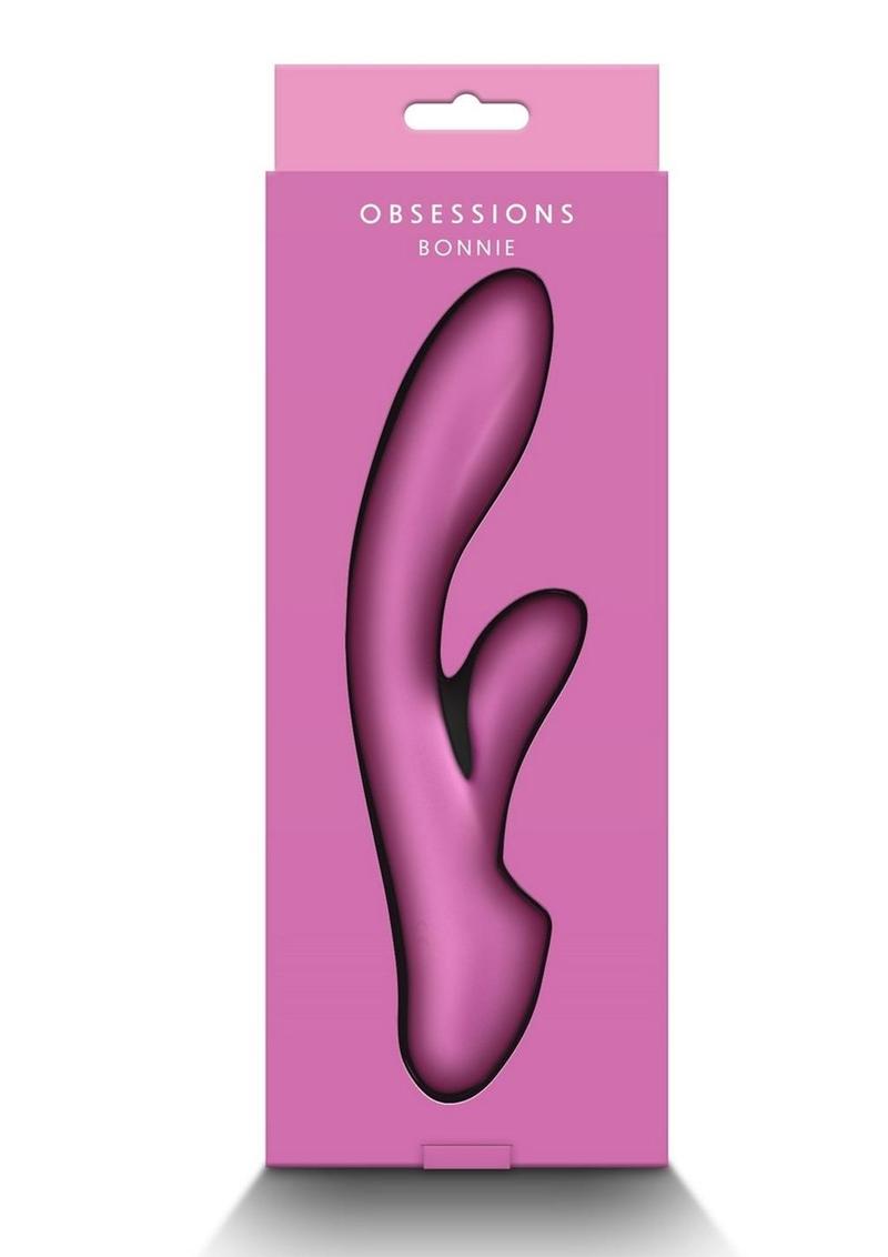 Obsessions Bonnie Rechargeable Silicone Rabbit Vibrator - Pink