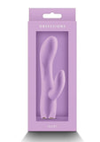 Obsessions Juliet Rechargeable Silicone Rabbit Vibrator - Lavender/Purple
