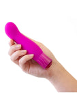 Oh My Gem Exclusive Rechargeable Silicone G-Spot Vibrator - Tourmaline - Pink