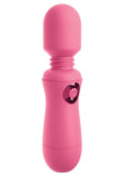 Omg! Wands #Enjoy Rechargeable Silicone Vibrating Massager - Pink